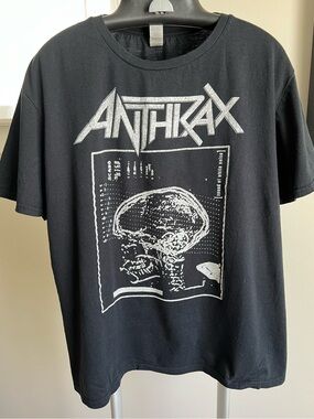 Anthrax Sound of White Noise Official Band Merch Concert T-shirt Sz M